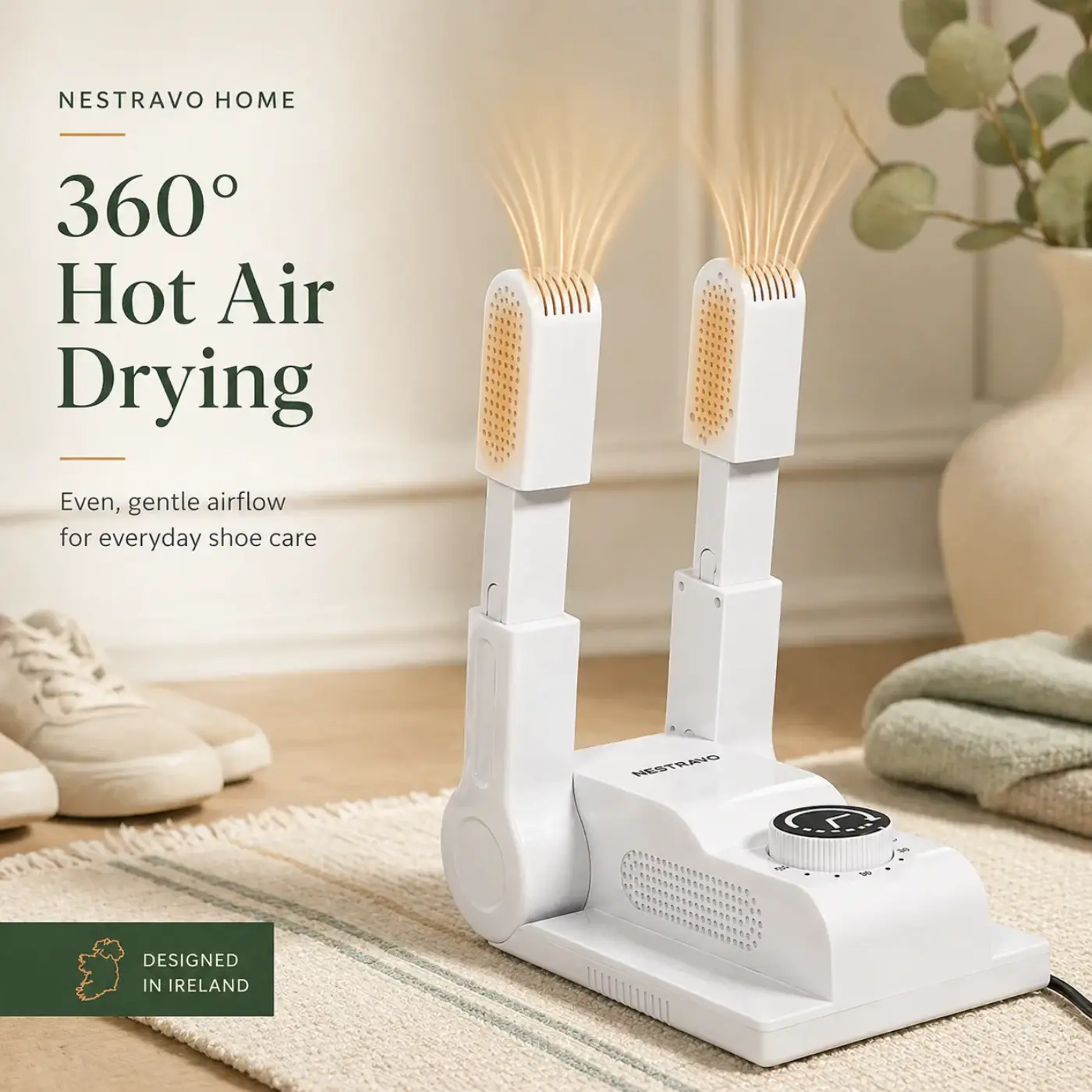 360° hot air drying